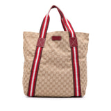 Gucci GG Canvas Web Tote