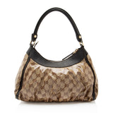 Gucci GG Crystal D Ring Small Hobo