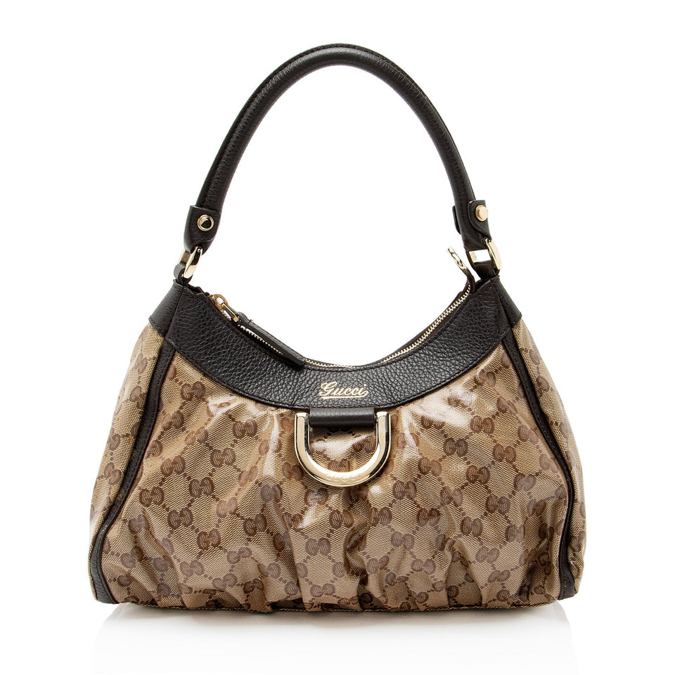 Gucci GG Crystal D Ring Small Hobo