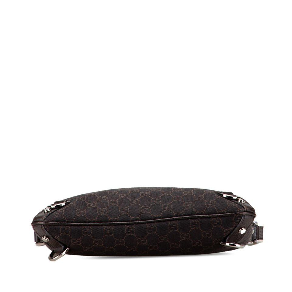 Gucci GG Denim Abbey D Ring Crossbody