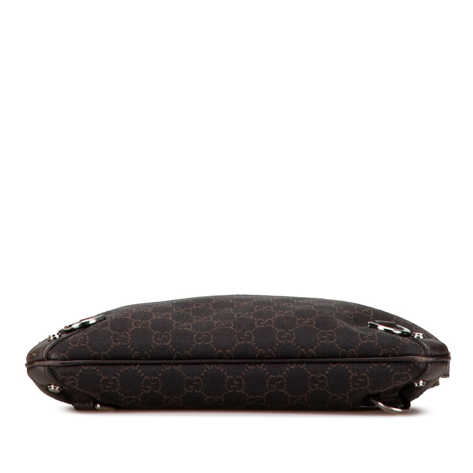 Gucci GG Denim Abbey D Ring Crossbody