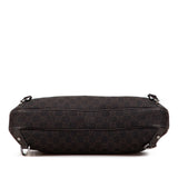 Gucci GG Denim Abbey D Ring Shoulder Bag