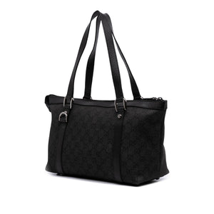 Gucci GG Denim Abbey D Ring Tote