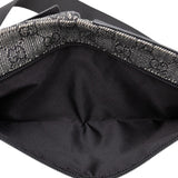 Gucci GG Denim Double Pocket Belt Bag