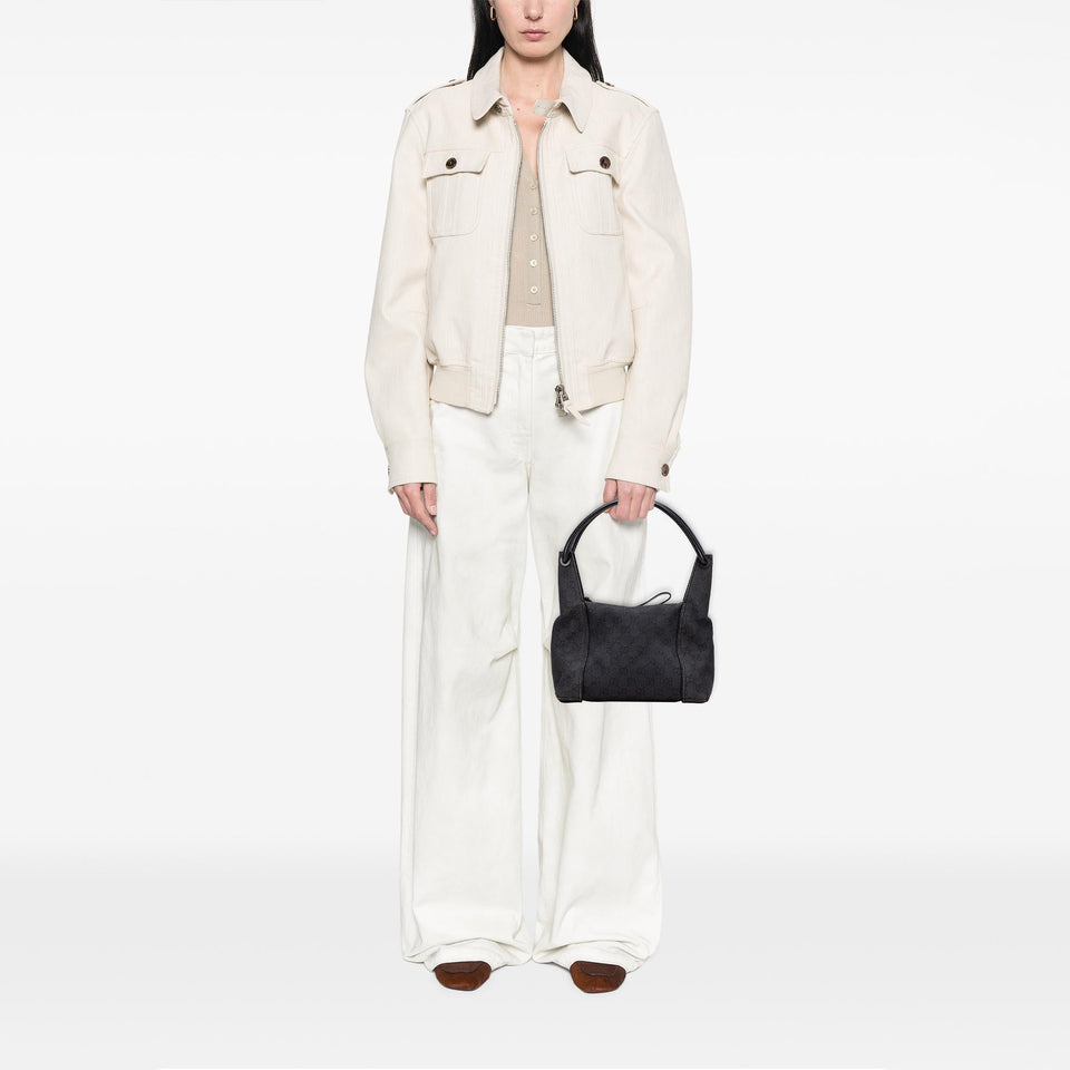 Gucci GG Denim Handbag