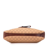 Gucci GG Denim Horsebit Shoulder Bag