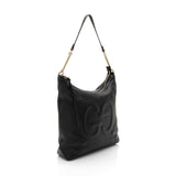 Gucci GG Embossed Calfskin Apollo Shoulder Bag