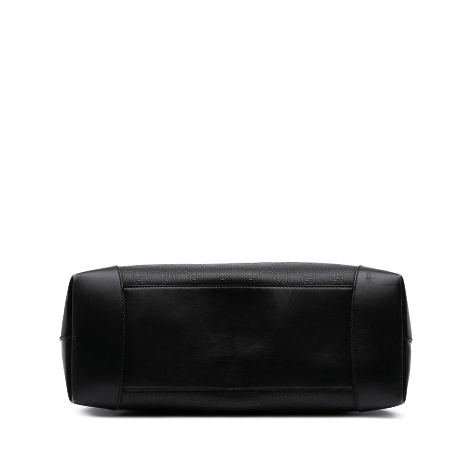 Gucci GG Embossed Leather Hilary Lux Tote