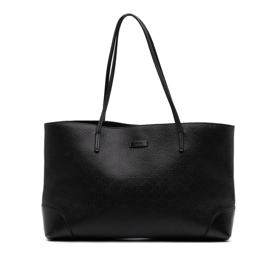 Gucci GG Embossed Leather Hilary Lux Tote