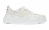 Gucci GG EMBOSSED LEATHER SNEAKERS