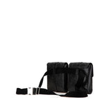 Gucci GG Embossed Perforated Double Belt Bag