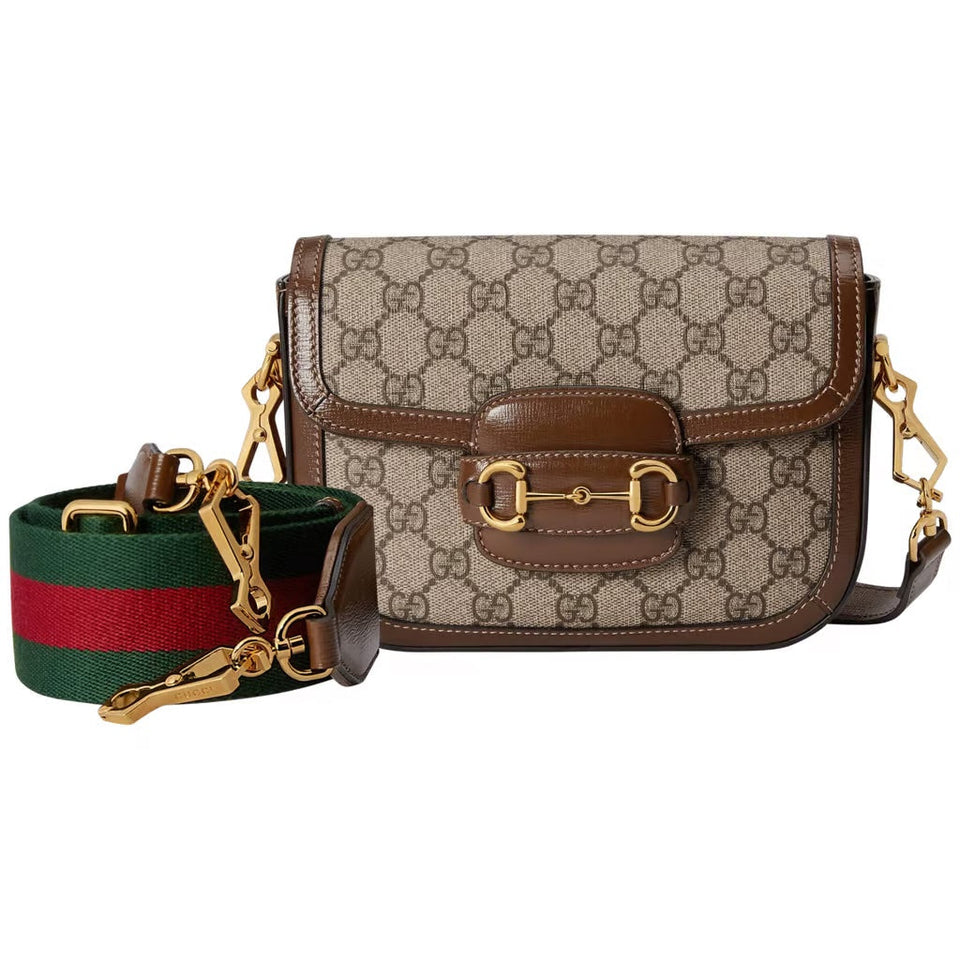 Gucci GG HORSEBIT 1955 BAG WITH WEB STRAP