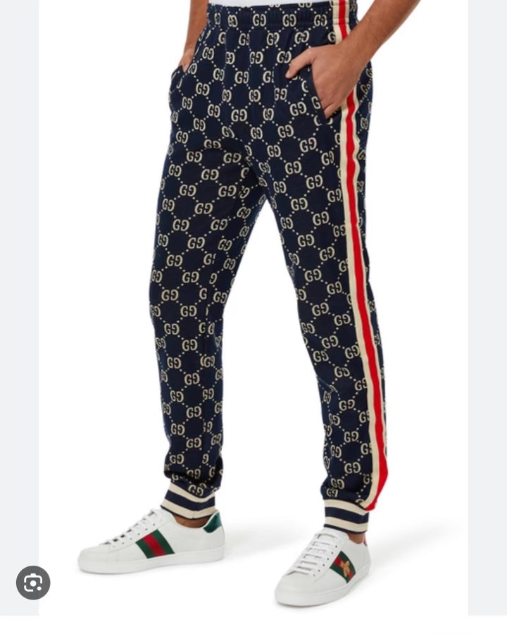 Gucci GG JACQUARD TRACK PANTS