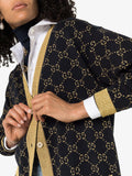 Gucci GG Cotton LamÃ© Cardigan