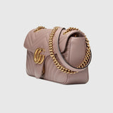 Gucci GG SMALL MARMONT MATELASSÃ SHOULDER BAG