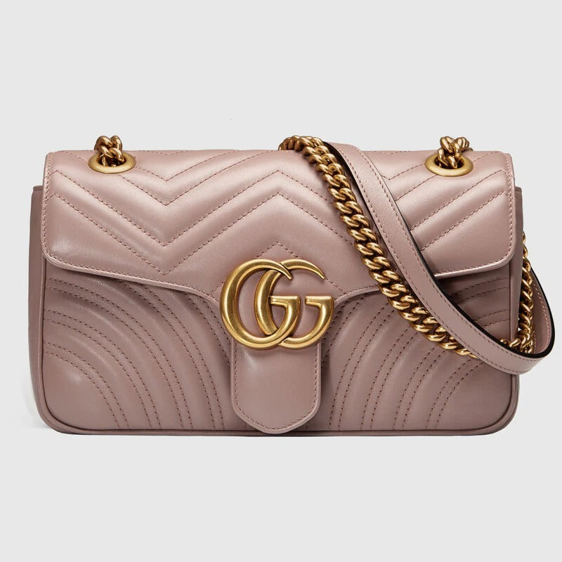 Gucci GG SMALL MARMONT MATELASSÃ SHOULDER BAG