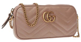 Gucci GG Marmont MatelassÃ© Wallet on a Chain