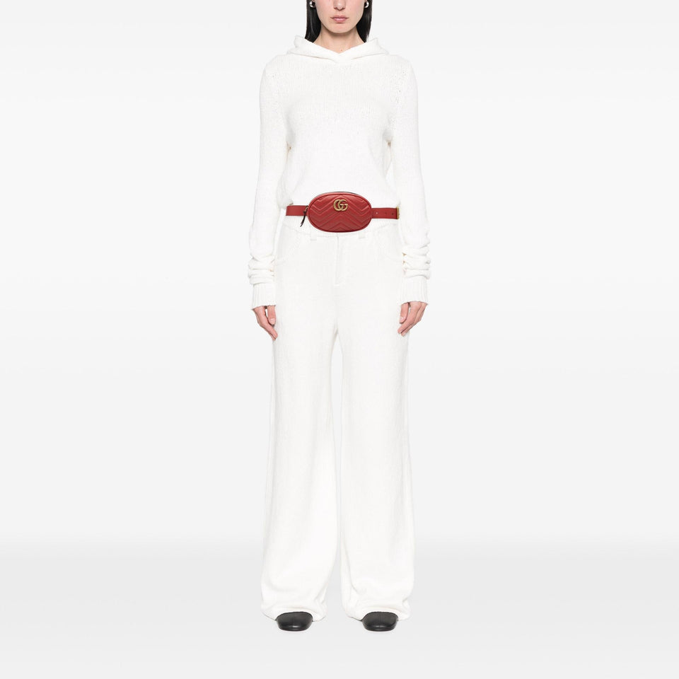 Gucci GG Marmont Matelasse Leather Belt Bag