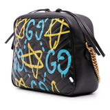 Gucci GG Marmont Matelasse Leather Gucci Ghost Crossbody