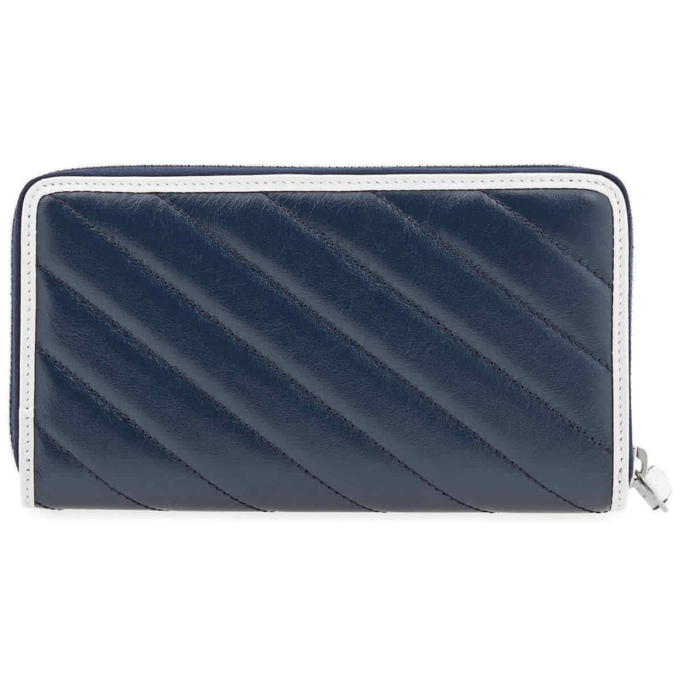 Gucci GG MARMONT QUILTED LEATHER ZIP WALLET