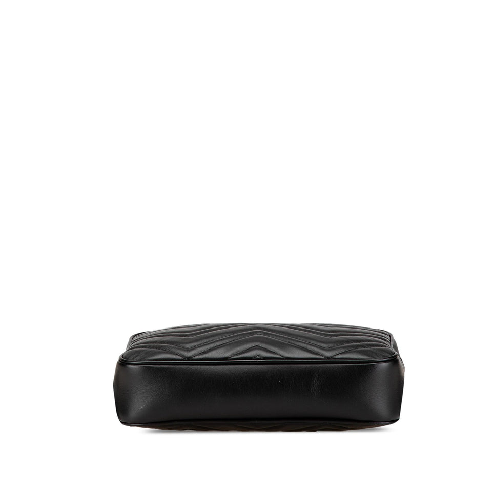 Gucci GG Marmont Square Leather Matelasse Belt Bag