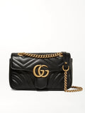Gucci GG MARMONT QUILTED CALFSKIN LEATHER SMALL BAG