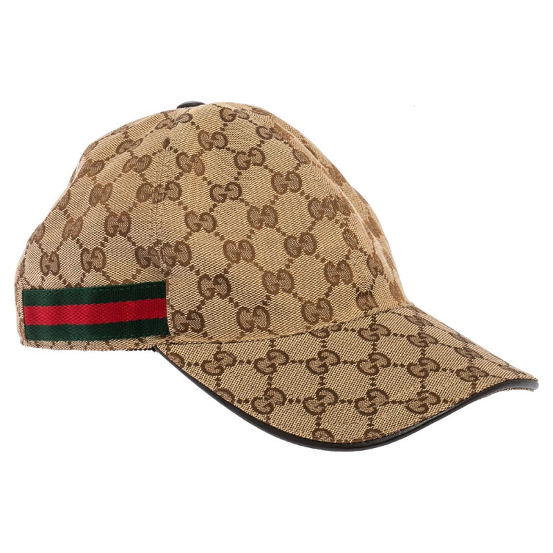 Gucci GG Supreme Logo Monogram Baseball Cap