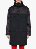 Gucci Men's Black GG Nylon Large Jacket