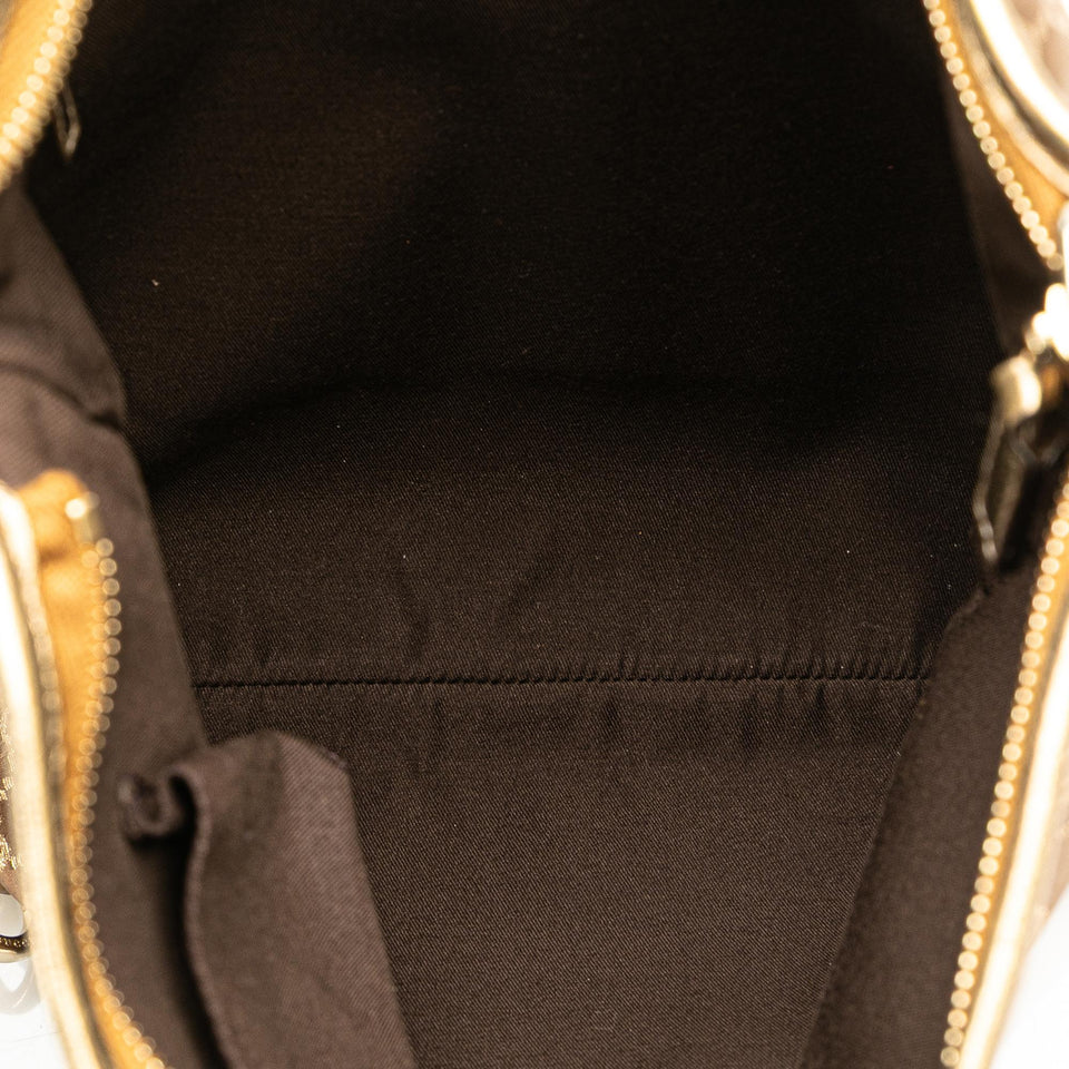 Gucci GG Satin Abbey D Ring Crossbody