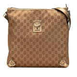 Gucci GG Satin Abbey D Ring Crossbody