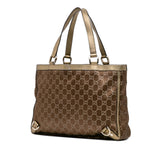 Gucci GG Satin Abbey D Ring Tote