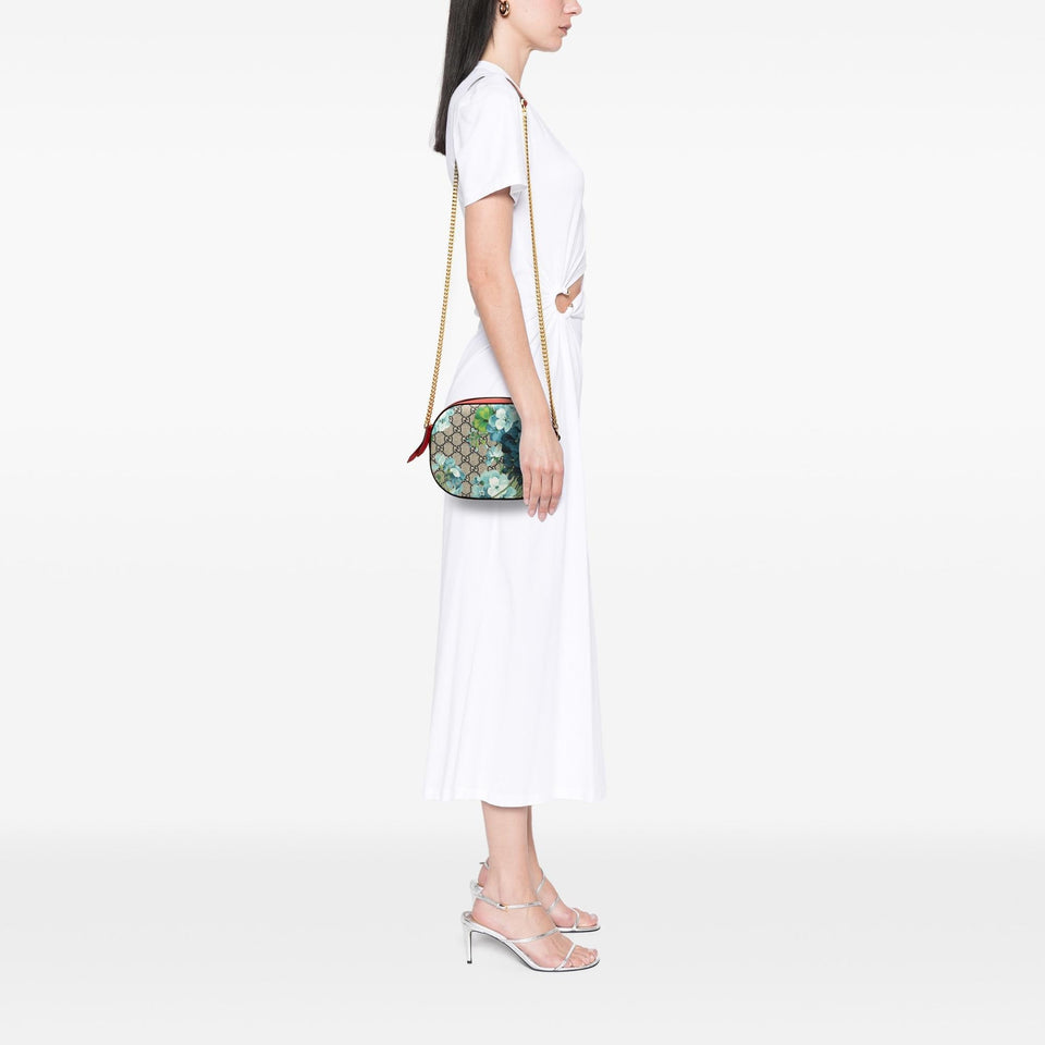 Gucci GG Supreme Blooms Chain Crossbody
