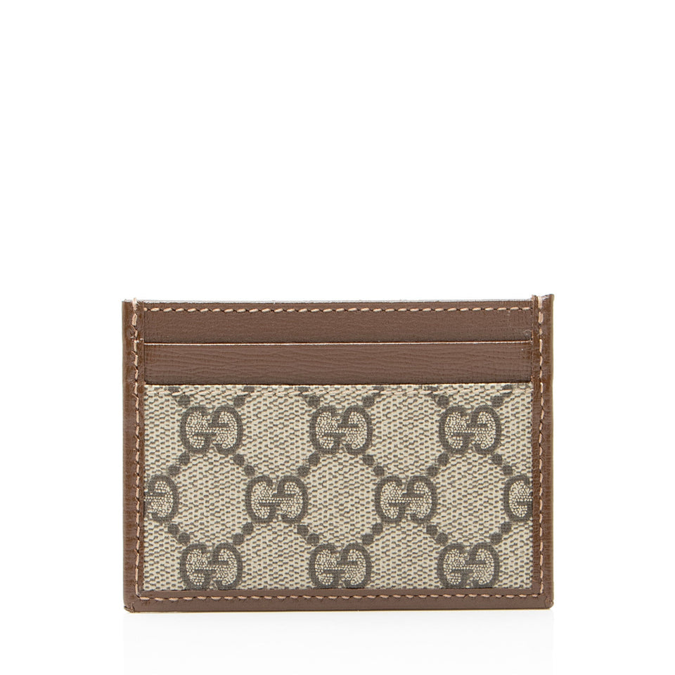 Gucci GG Supreme Card Case