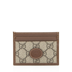 Gucci GG Supreme Card Case