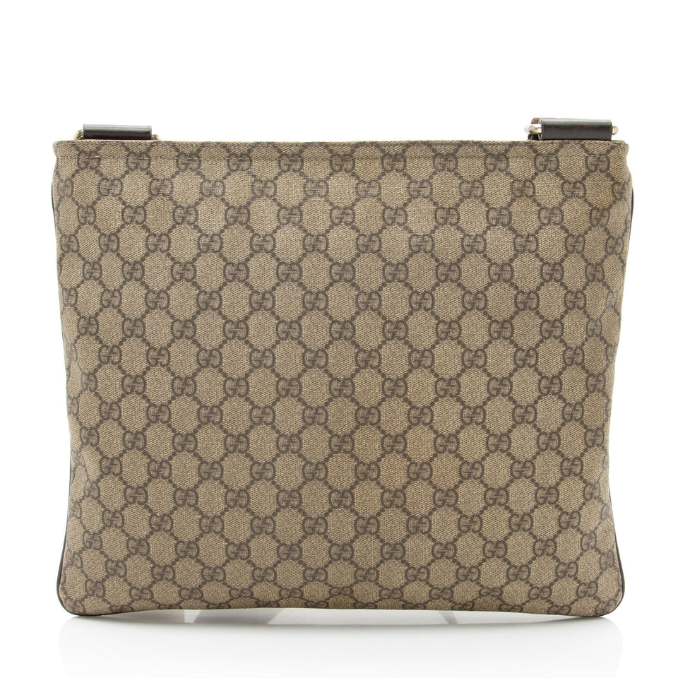 Gucci GG Supreme Classic Flat Medium Messenger
