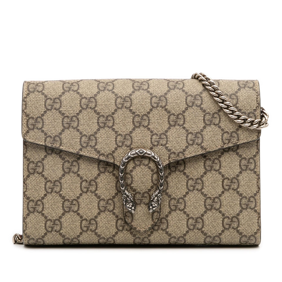 Gucci GG Supreme Dionysus Chain Wallet