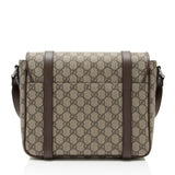 Gucci GG Supreme Double Buckle Messenger