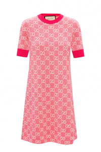 Gucci GG SUPREME MONOGRAM DRESS