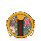 Gucci GG Supreme Flora Ophidia Round Mini Shoulder Bag