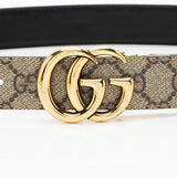 Gucci GG Supreme GG Marmont Reversible Belt - Size 32 / 80