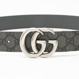 Gucci GG Supreme GG Marmont Reversible Belt - Size 34 / 85