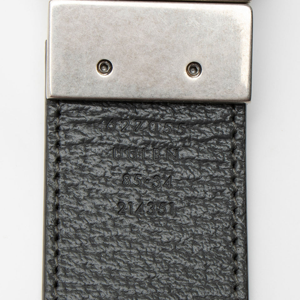 Gucci GG Supreme GG Marmont Reversible Belt - Size 34 / 85