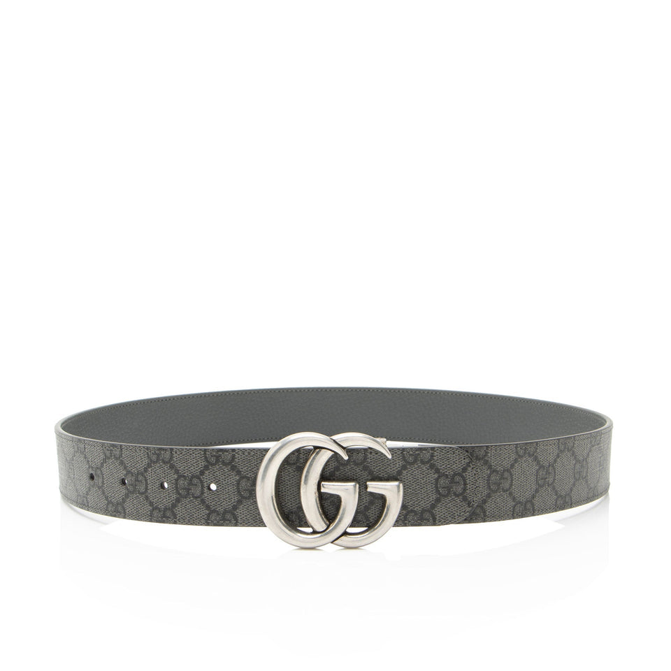 Gucci GG Supreme GG Marmont Reversible Belt - Size 34 / 85