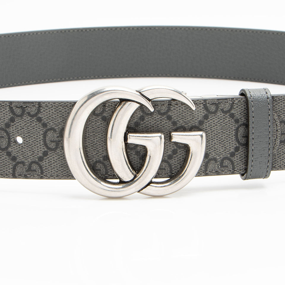 Gucci GG Supreme GG Marmont Reversible Belt - Size 36 / 90