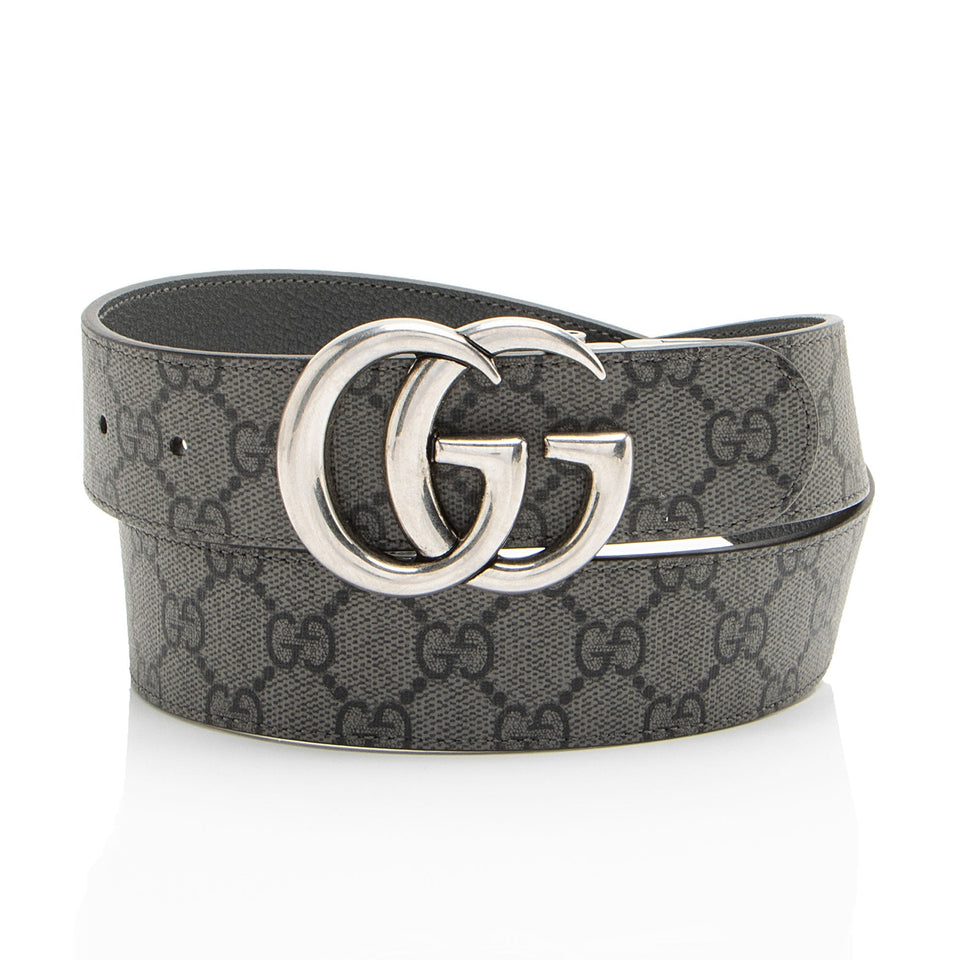 Gucci GG Supreme GG Marmont Reversible Belt - Size 36 / 90