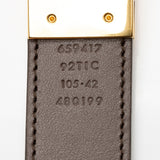 Gucci GG Supreme GG Marmont Reversible Belt - Size 42 / 105