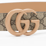 Gucci GG Supreme GG Marmont Wide Belt - Size 36 / 90