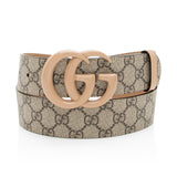 Gucci GG Supreme GG Marmont Wide Belt - Size 36 / 90