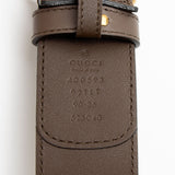 Gucci GG Supreme GG Marmont Wide Belt - Size 36 / 90