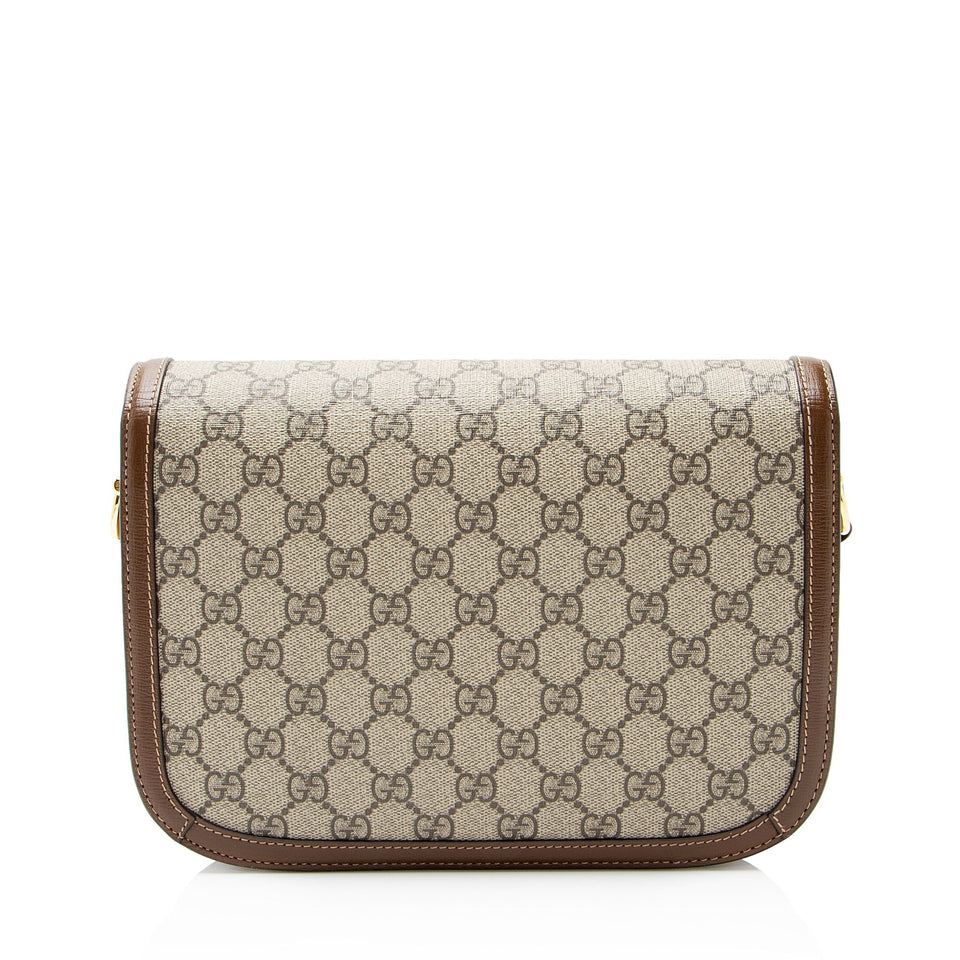 Gucci GG Supreme Horsebit 1955 Medium Shoulder Bag